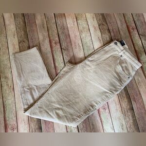 Ralph Lauren Beige Corduroy Pants | 8 Petite